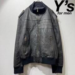 ワイズフォーメンY's for men イタリアンレザーシングル