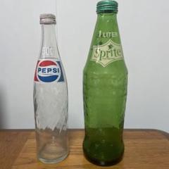昭和レトロ　スプライト　ペプシ　空瓶