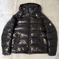 けん　未使用　モンクレール ダウンジャケットブラック1 良好◇MONCLER モンクレール ダウンジャケット サイズ:1