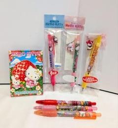 サンリオ♡キティ 海外限定 ペン&クリップ付 トレイ入り メモ 2005年 サンリオ♡キティ 海外限定 ペン&クリップ付 トレイ入り メモ 2005年