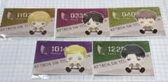 進撃の巨人 ブロマイド エレン リヴァイ アルミン エルヴィン ジャン ③
