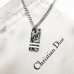 2608-2 美品✨ Dior ネックレス CD ロゴ 希少 - メルカリ