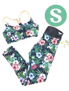 SPOUT スポーツブラ & レギンス Sセット ヨガウェア