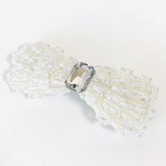 バレッタ リボン
