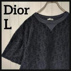Dior オブリーク柄 パイル生地ロングTシャツ XS Dior オブリーク柄 パイル生地ロングTシャツ XS（ディオールオム