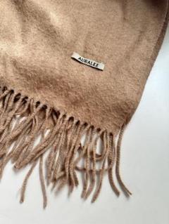 AURALEE CAMEL マフラー org.jpg