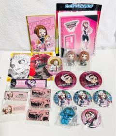ヒロアカ 麗日 ラバーフィギュア 花やしき ビッグアクリルスタンド フライトタグ