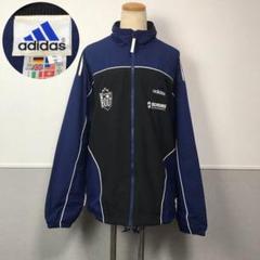 adidas トラックジャケット 万国旗 トレフォイル ロゴジップ ラスタカラー