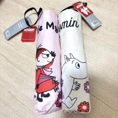 完売品、未使用ムーミン・リトルミィ５段折りたたみ傘 MOOMIN ムーミン グッズ 雨傘 折りたたみ傘 55cm キャラクター