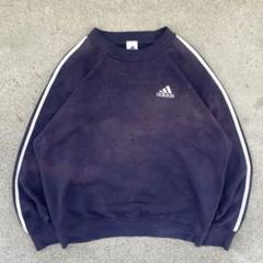 90s adidas サンフェード 短丈 茄子紺 スウェット グランジ 90s adidas サンフェード 短丈 茄子紺 スウェット グランジ