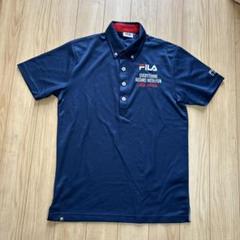 FILA ゴルフ ポロシャツ M ネイビーのサムネイル