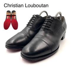 ✨美品【クリスチャンルブタン】レザー/革靴/ビジネス/黒/箱付き/25㎝ クリスチャン ルブタン Christian Louboutin Christian