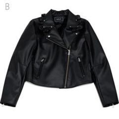 milk 黒 ライダースジャケット ショット Schott DOUBLE BREAST RIDERS/ダブルブレスト