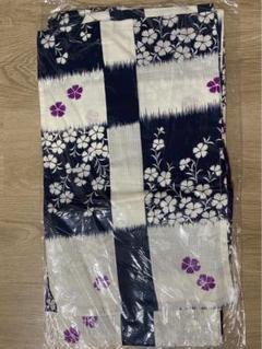 未着用に近い！本染＊注染＊白地に桜＊ゆかた＊160cm＊裄