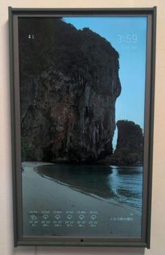 【Atmoph Window 2】風景が流れるスマートウィンドウ（グリーン） Atmoph Window 2】風景が流れるスマートウィンドウ（グリーン