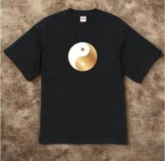 ブラック コットン Tシャツ ✨新品未開封✨オーガニックコットンTシャツ XL ブラック風景