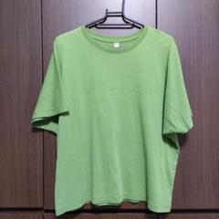 UNIQLO　グリーン　半袖 Tシャツ　Lサイズ