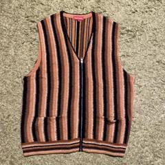 Supreme Stripe Sweater Vest XL