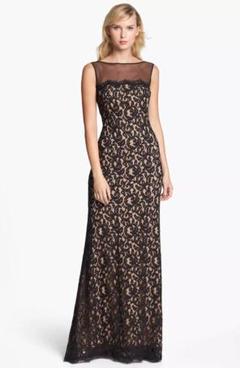 ☆TADASHI SHOJI レースエンブロイダーロングワンピース☆ 2025年最新】Tadashi Shoji ロングワンピースの人気アイテム