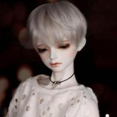 ドールウイッグ♡6～7インチ 1/6♡ショート♡ベージュゴールド♡BJD 男子