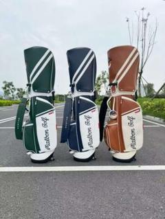 新作 Malbon golf マルボン ゴルフ キャディバッグ 3色 マルボンゴルフ キャディバッグ 男女兼用 3色 （マルボン ゴルフ