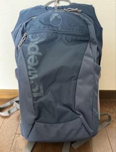 中古・美品　Loweproカメラリュック 22L AW ブルー レインカバー付