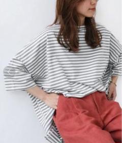 【WIFFLE/ウィッフル】RELUME BIG BORDER TEE別注