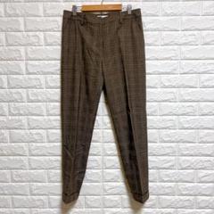 トゥルートラサルディ チェック柄ウールパンツ 40サイズ 美品