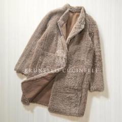 BRUNELLO CUCINELLI - Q21☆未使用☆極上ラムムートン
