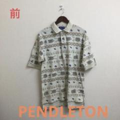 Pendleton メンズ半袖ポロシャツ フリーサイズ