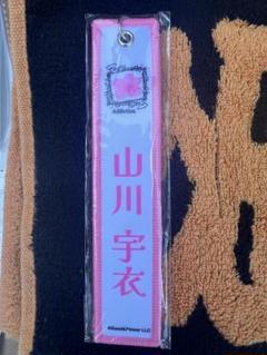匿名配送❗️ 櫻坂46ネームタグキーホルダー　山川宇衣