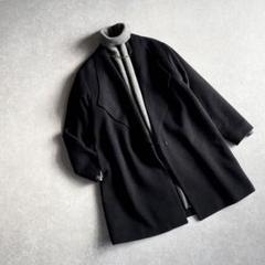 極美品 大きいサイズ 3L INDIVI カシミヤ混 2wayコート 黒 INDIVI ダウンコート ダウンジャケット 「リニューアル