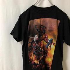 N-4227 マーベル コミック アメイジング スパイダーマン Tシャツ 半袖S