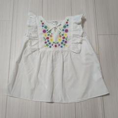 【美品】GLOBAL WORK 刺繍シャツ 100～110sizeのサムネイル