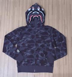 初期　APE BAPE KAWS FUTURA パーカー　スウェット　シャーク APE シャークパーカー M（NFS限定 APE シャークパーカー M