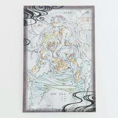 非売品　鬼滅の刃　ダイニング　Wチャンス賞　B2原画ポスター　堕姫　妓夫太郎 鬼滅の刃 小皿 鬼滅の刃 ダイニング Wチャンス B2原画ポスター