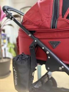 値下げしました！【美品】AirBuggy ドーム2Mペットカート レッド DOME2 STANDARD MODEL - AIRBUGGY FOR PET | ペットカートの