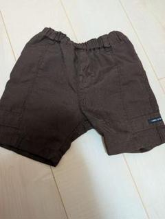 COMME CA ISM ブラウンショートパンツ 80 cm