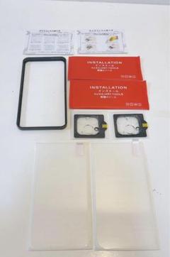 iPhone 14 pro max ガラスフィルム ガイド枠付 2+2枚セット