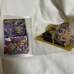 遊戯王 武藤遊戯 闇遊戯 ミレニアムキーホルダー シール ビックリマン 遊戯王 武藤遊戯 闇遊戯 ミレニアムキーホルダー シール