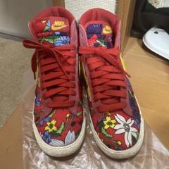 ナイキ ハイカット アロハプリント スニーカー NIKE ボタニカル