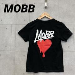 MOBB モブ HEART DRIP Tシャツ メンズ レディース M 黒