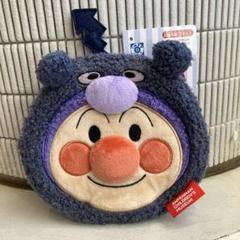 アンパンマンミュージアム限定　ふわふわフェイスポーチ　着ぐるみフェイスポーチ きぐるみフェイスポーチ｜グッズ＆サービス｜仙台アンパンマン