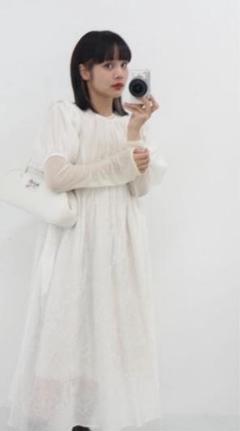 jumelle ジュメロ Wrinkle piping OP ワンピース