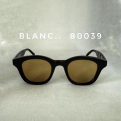 付属品完備　現行品　BLANC.. ブラン　B0039 ブラウン サングラス 付属品完備 現行品 BLANC.. ブラン B0039 ブラウン サングラス