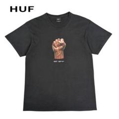 HUF × HAROSHI JUSTICE Tシャツ 半袖 ブラック L