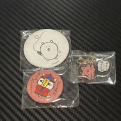 ナガノのくま　ナガノマーケット　アクリルチャーム 缶バッジ