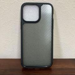 ☆Guokaien iPhone14 Pro ケース カバー ブラック 半透明