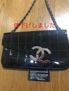 シャネル デカロゴチェーンショルダー