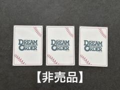 【非売品】ドリームオーダー 写真無し サンプル 3枚セット